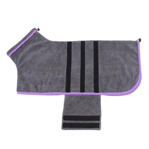 Hundetrockenmantel, Hundehandtuchmantel, Hundebademantel, Schnell Trocknend, Tragbar, Grau XS/M/XL/3XL Zum Trocknen Von Haustieren Hundetrockenmantel, Hundehandtuchmantel, Hundebademantel, Schnell Trocknend, Tragbar, Grau XS/M/XL/3XL Zum Trocknen Von Haustieren von Filvczt