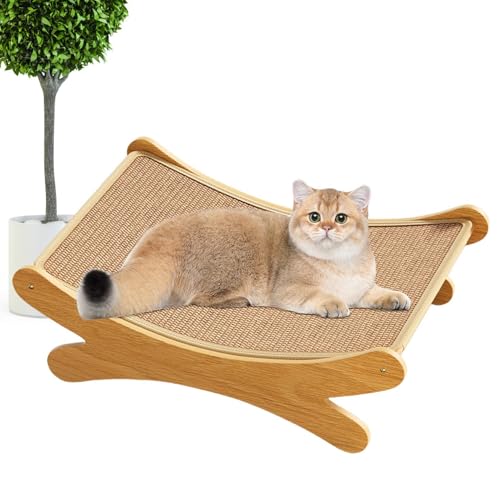 Katzenkratzbett, 2 in 1 Kratzlounge Katzenbett, Kratzlounge Katzenbett, Katzenkratzbrett, Wellpappe Katzenkratzer, einfach zu bedienen, tragbar für Möbelschutz, Training, Indoor-Kätzchen Katzenkratzbett, 2 in 1 Kratzlounge Katzenbett, Kratzlounge Katzenbett, Katzenkratzbrett, Wellpappe Katzenkratzer, einfach zu bedienen, tragbar für Möbelschutz, Training, Indoor-Kätzchen von Filvczt