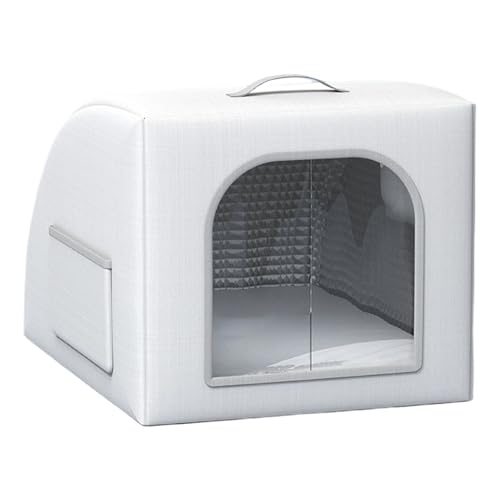 Katzenkühlhaus, Faltbarer Haustier-Eisunterstand, Tragbare Hunde- Und Katzenhöhle, Mit Belüftetem Design, Wasserabweisender Basis Und Tragbar, S/M/L, Für Zuhause, Wohnung Katzenkühlhaus, Faltbarer Haustier-Eisunterstand, Tragbare Hunde- Und Katzenhöhle, Mit Belüftetem Design, Wasserabweisender Basis Und Tragbar, S/M/L, Für Zuhause, Wohnung von Filvczt