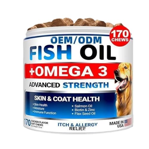 Reines Fischöl Für Haustiere, Hundeschicht -Ergänzung, Ergänzung Für Haustiernahrung, Fördert Gesunde Haut Und Mantel, Natürliche Und Hohe Absorptionsformel, 300 G, Für Hunde Und Katzen Reines Fischöl Für Haustiere, Hundeschicht -Ergänzung, Ergänzung Für Haustiernahrung, Fördert Gesunde Haut Und Mantel, Natürliche Und Hohe Absorptionsformel, 300 G, Für Hunde Und Katzen von Filvczt