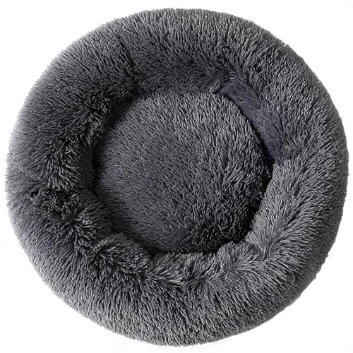 Katzenbett, Hundebett, Donut-Komfort, Haustierbett, Katzenhöhle, kleines Welpenbett, Kaninchenbetten, Katzenkissen, warmes Bett, Hasenbett, Kätzchenhöhle, bis zu 3,2 kg, kleines Haustier Katzenbett, Hundebett, Donut-Komfort, Haustierbett, Katzenhöhle, kleines Welpenbett, Kaninchenbetten, Katzenkissen, warmes Bett, Hasenbett, Kätzchenhöhle, bis zu 3,2 kg, kleines Haustier von Finenohoory