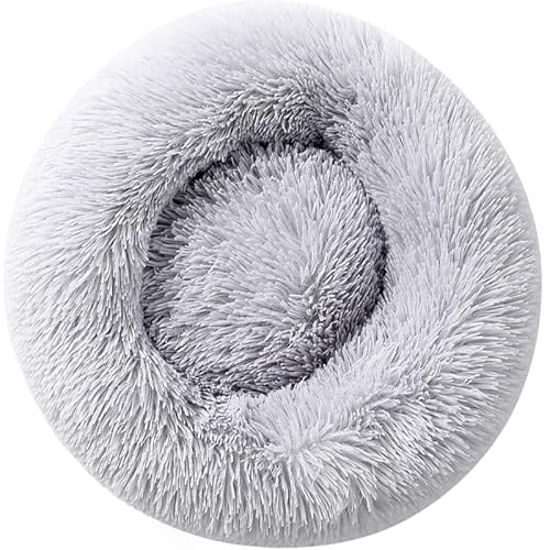 Niedliches Hundebett, Komfort-Hundebett, rundes Katzenbett, rundes Haustierbett, rundes Hundekissen, Donut-Katzenbett, Welpen-Hundebett, kleines rundes Katzenbett, geeignet für 3 kg Niedliches Hundebett, Komfort-Hundebett, rundes Katzenbett, rundes Haustierbett, rundes Hundekissen, Donut-Katzenbett, Welpen-Hundebett, kleines rundes Katzenbett, geeignet für 3 kg von Finenohoory