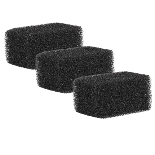 Finest-Filters Kompatibler Ciano Black Schaumstofffilter (M) Multipack von 3 - Ersatz kompatibel mit Ciano Internen Aquarium Schaumstofffilter - Mechanische Filtration Aquarium Filtermedien, 30ppi von Finest-Filters