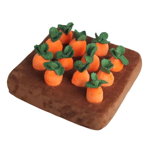Finlon Interaktives Hunde-Karottenüschtier – ziehbares Stofftier für Haustiere – Kawaii-Geschenk-Stil2 von Finlon