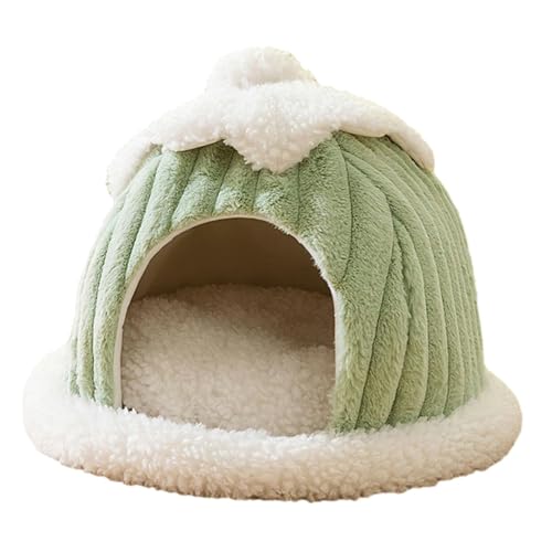 tliches Haustierbettzelt – warmes, halbgeschlossenes Nest für Ktzchen und kleine Hunde von Finlon