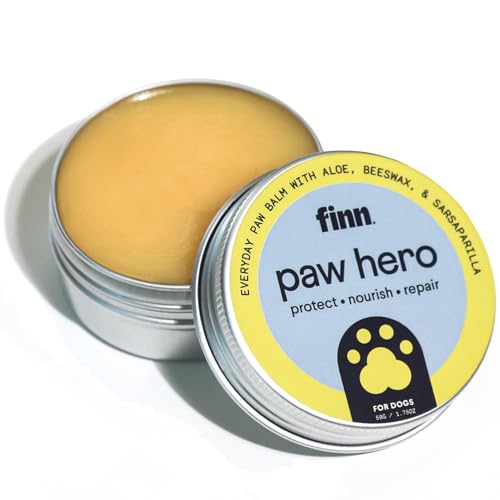 Paw Hero Pfotenbalsam für Hunde – pflanzlich, lecksicher, feuchtigkeitsspendend und heilend, Super-Balsam für trockene, rissige und juckende Pfoten von Finn