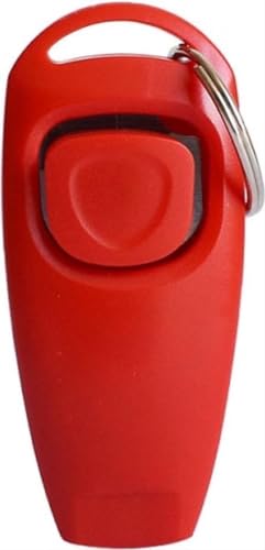 Finnacle - Hundepfeife und Clicker – Hundetraining - Puppy Training – Hundetraining – Flöte - rot von Finnacle