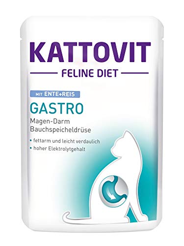 Kattovit Gastro Ente+Reis 85gP von Kattovit