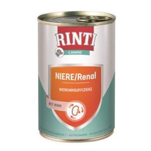 Finnern 6X Canine Nieren/Renal mit Rind 400g chronischer oder akuter Niereninsuffizienz für ausgewachsene Hunde (7,48 € /1 Kg) Finnern 6X Canine Nieren/Renal mit Rind 400g chronischer oder akuter Niereninsuffizienz für ausgewachsene Hunde (7,48 € /1 Kg) von Rinti