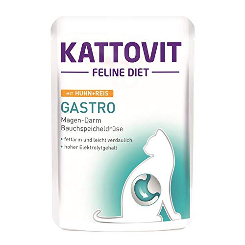 Finnern KATTOVIT Gastro Huhn/Reis | 24x 85g Spezial-Katzenfutter nass von Finnern