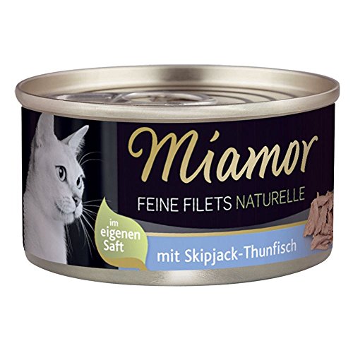 Finnern Miamor Feine Filets naturelle Thun & Shrimps 80g von Miamor