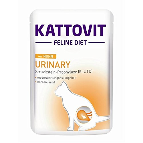 Kattovit | Feline Diet Urinary mit Huhn | 24 x 85 g von Finnern
