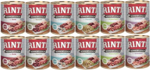 Rinti Hundefutter Nassfutter Mischpaket Multipack 2, Mix (12x800g) von Rinti