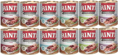 Rinti Hundefutter Nassfutter Mischpaket Multipack 2, Mix (12x800g) von Rinti