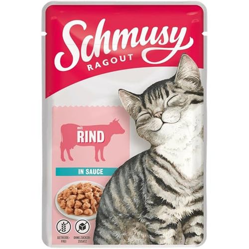 Schmusy Ragout mit Rind in Sauce 100g (Menge: 22 je Bestelleinheit) von Finnern