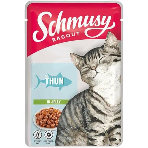 Schmusy Ragout mit Thunfisch in Jelly 100g (Menge: 22 je Bestelleinheit) von Finnern
