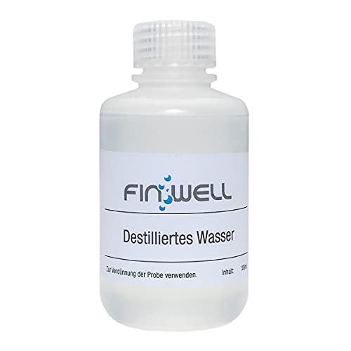 Finwell® PRO Destilliertes Wasser, 100 ml von Finwell
