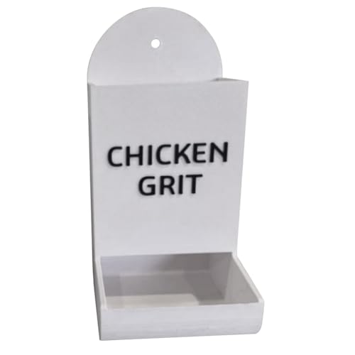 Fiorky Chicken Austernschale und Körnchen -Feeder -Hühnchen ohne Abfall Coop Accessoires (Set B) von Fiorky
