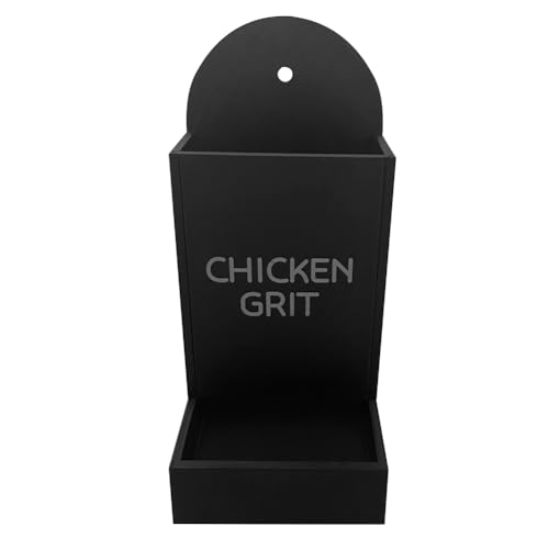 Fiorky Chicken Austernschale und Körnchen -Feeder -Hühnchen ohne Abfall Coop Accessoires (Set D) von Fiorky