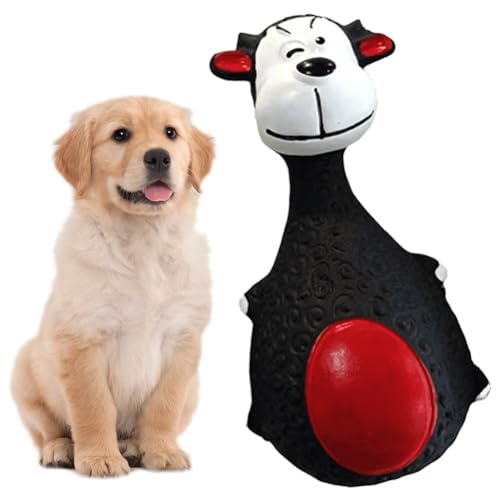 Fiorky Hunde-Fußballspielzeug, robust, kaubeständig, interaktives Fußballspielzeug, lindert Stress, geräuschproduzierendes Spielzeug, aggressives Kauspielzeug, Hunde-Fußball-Soundspielzeug von Fiorky