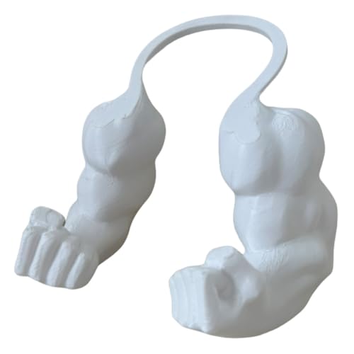Fiorky Katze mit Muskelarm 3D Bedruckter Halsarm mit Muskel Katze Lustiger Arm Haustier Cosplay Kostüm Zubehör for Halloween Geburtstagsfeier Zubehör, Katzenzubehör von Fiorky