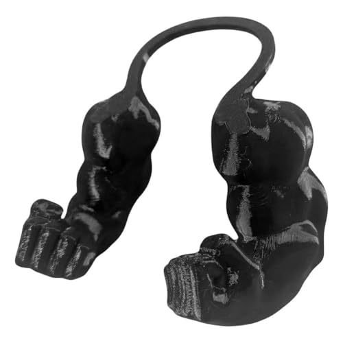 Fiorky Katze mit Muskelarm 3D Bedruckter Halsarm mit Muskel Katze Lustiger Arm Haustier Cosplay Kostüm Zubehör for Halloween Geburtstagsfeier Zubehör, Katzenzubehör von Fiorky