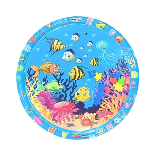 Fiorky Ocean Themed Cats Wassermatte Faltbare Wasserssensmatte for den Sommer (105 cm) von Fiorky