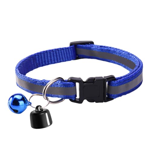 Haustier - mit einstellbarem Kragen Hunde Cat for Hunde Katzen (blau) von Fiorky
