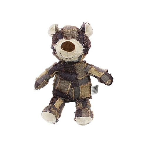-【Hunde Spielzeug】 Weiches Plüschtier aus Fleece for Hunde - Perfekt zum Spielen und Kuscheln - Verschiedene Größen erhältlich (S: 22 * 15cm / L: 28 * 20cm) - Aus hochwertigem Material (Baumw von Fiorky
