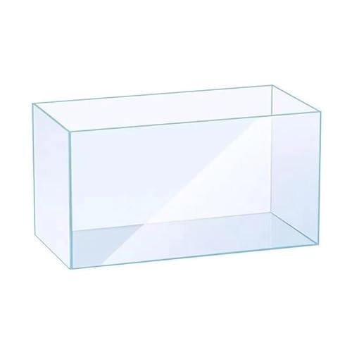 Aquarium, Glas, rechteckig, Schildkrötenbecken, Halbinsel-Stil, für Fische und Korallen, 94 x 53,3 x 53,3 cm von Firaq