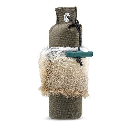 Firedog Dummy mit echtem Kaninchenfell - Robustes Wild-Dummy Apportel für das Hundetraining (Gewicht: 500g) von FIREDOG