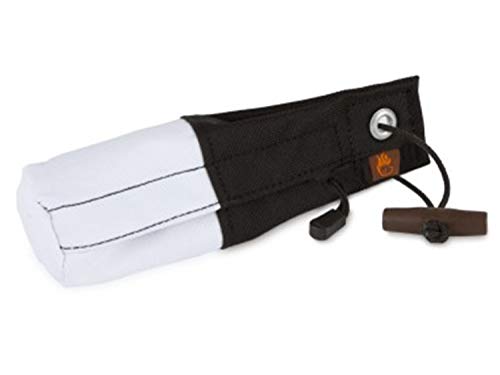 FIREDOG Futterdummy Trainer für Hunde in schwarz/weiß (groß) von FIREDOG