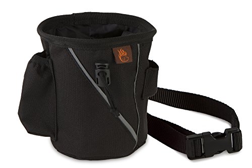 Firedog Leckerlitasche Gürteltasche fürs Hundetraining klein (schwarz) von FIREDOG