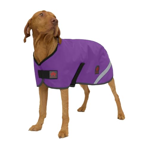 Firefoot Hundemantel mit Fleecefutter, Violett, 76 cm von Firefoot