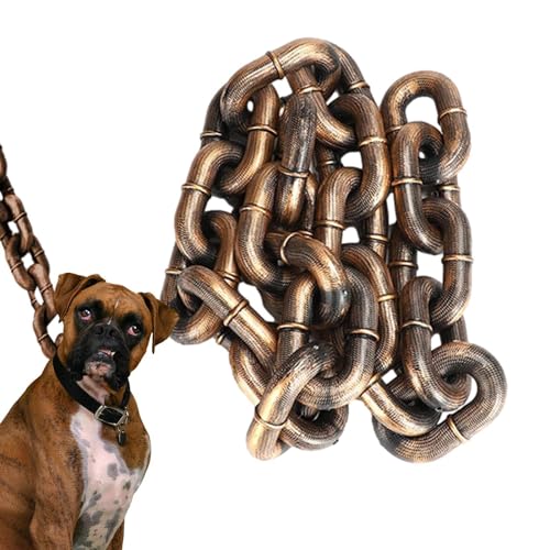 Firulab Haustierleinen für Hunde, Ketten für Hunde - 2 m/6,56 ft wasserdichte große Hundeseil-Welpenkettenleinen,Lustige, stoßdämpfende Hundeleine. Hundetrainingsleinen für alle Arten von Hunden, die von Firulab