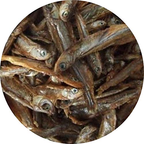Süßwasserfische Stinte Trockenfisch 3-5 cm Reptilienfutter Hunde- Katzenfutter (250ml) von Fischfuttertreff