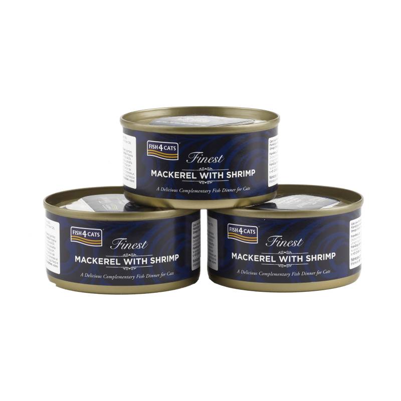 Fish4Cats Finest Adult Cat - Makrele mit Garnelen - 10 x 70 g Fish4Cats Finest Adult Cat - Makrele mit Garnelen - 10 x 70 g von Fish4Cats