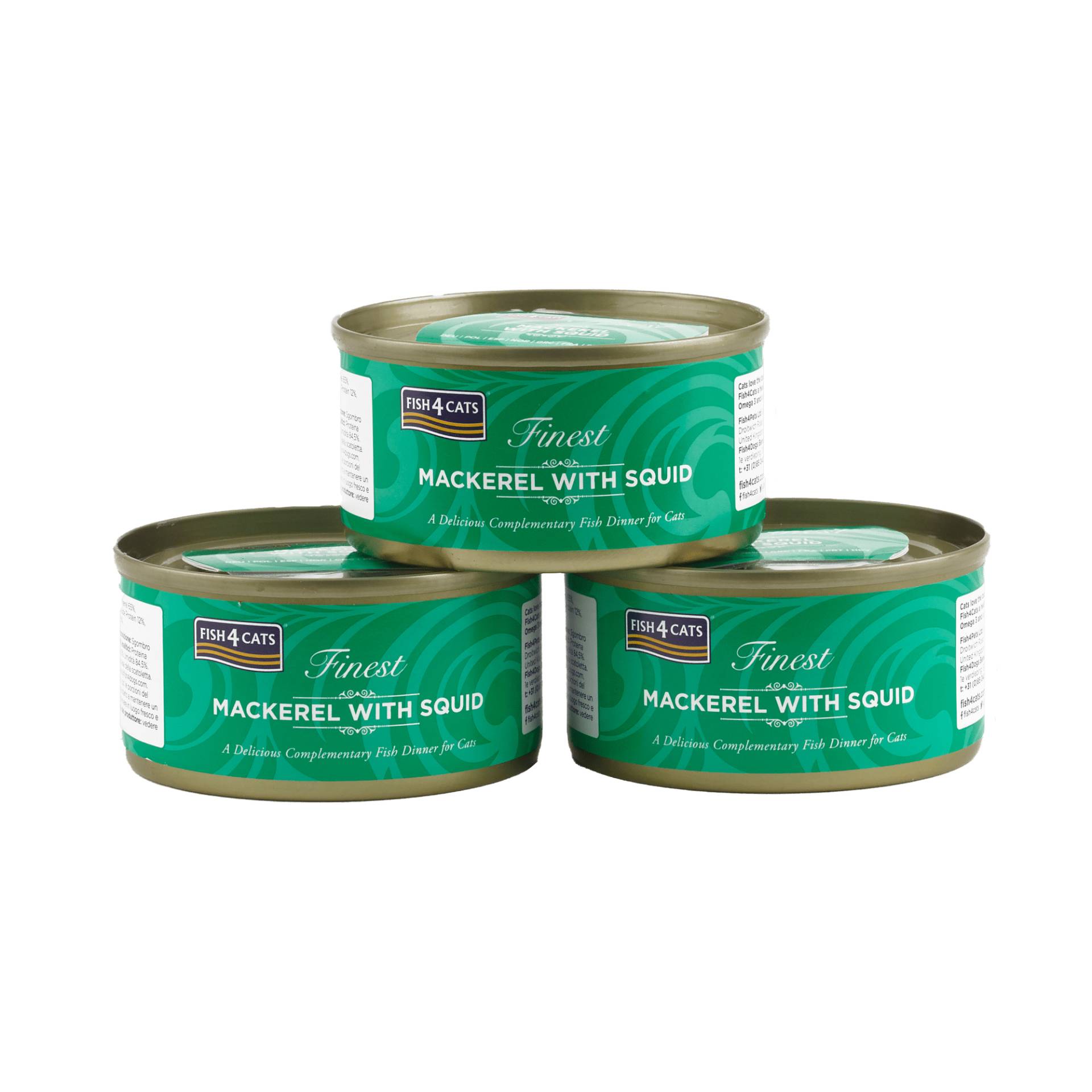 Fish4Cats Finest Adult Cat - Makrele mit Tintenfisch - 10 x 70 g Fish4Cats Finest Adult Cat - Makrele mit Tintenfisch - 10 x 70 g von Fish4Cats
