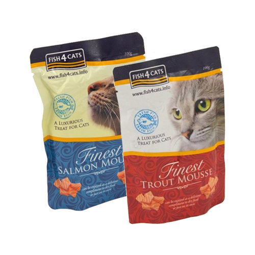 Fish4Cats Finest Mousse Katzenfutter - Frischebeutel - Trout - 6 x 100g von Fish4Cats