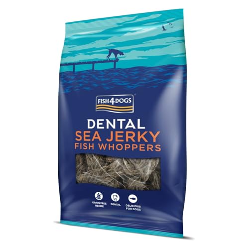 Fish4Dogs Dental - Sea Jerky Fish Whoppers - 500 g Fish4Dogs Dental - Sea Jerky Fish Whoppers - 500 g von Fish4Dogs
