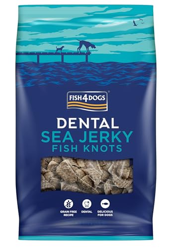Fish4Dogs Dental - Sea Jerky Fish Knots - 500 g Fish4Dogs Dental - Sea Jerky Fish Knots - 500 g von Fish4Dogs