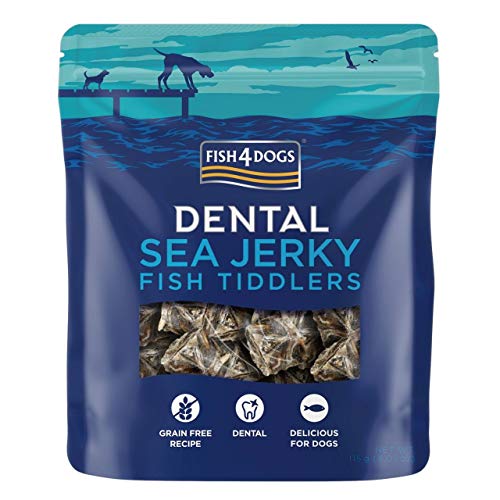 Fish4Dogs Dental - Sea Jerky Fish Tiddlers - 115 g Fish4Dogs Dental - Sea Jerky Fish Tiddlers - 115 g von Fish4Dogs