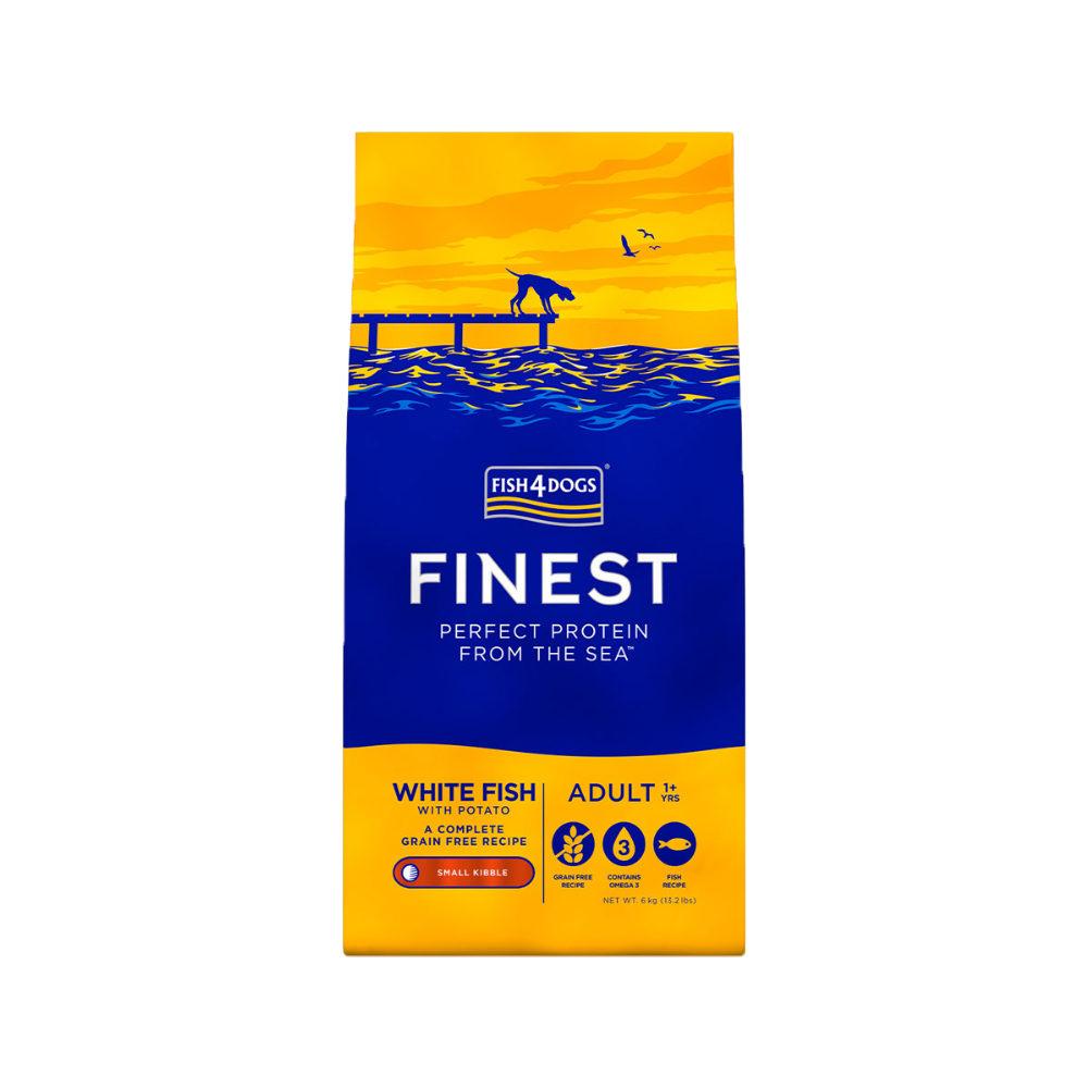 Fish4Dogs Finest Adult Complete große Brocken Hundefutter - Weißfisch - 1,5 kg Fish4Dogs Finest Adult Complete große Brocken Hundefutter - Weißfisch - 1,5 kg von Fish4Dogs