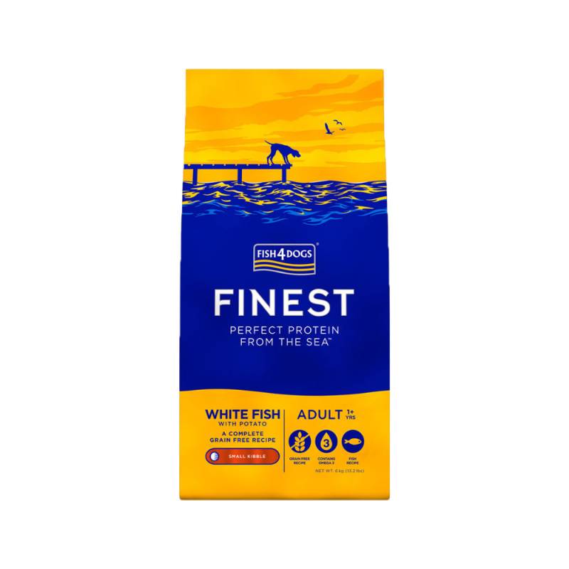 Fish4Dogs Finest Adult Complete große Brocken Hundefutter - Weißfisch - 1,5 kg Fish4Dogs Finest Adult Complete große Brocken Hundefutter - Weißfisch - 1,5 kg von Fish4Dogs