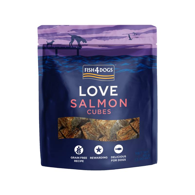 Fish4Dogs Love Salmon Cubes - 85 g Fish4Dogs Love Salmon Cubes - 85 g von Fish4Dogs