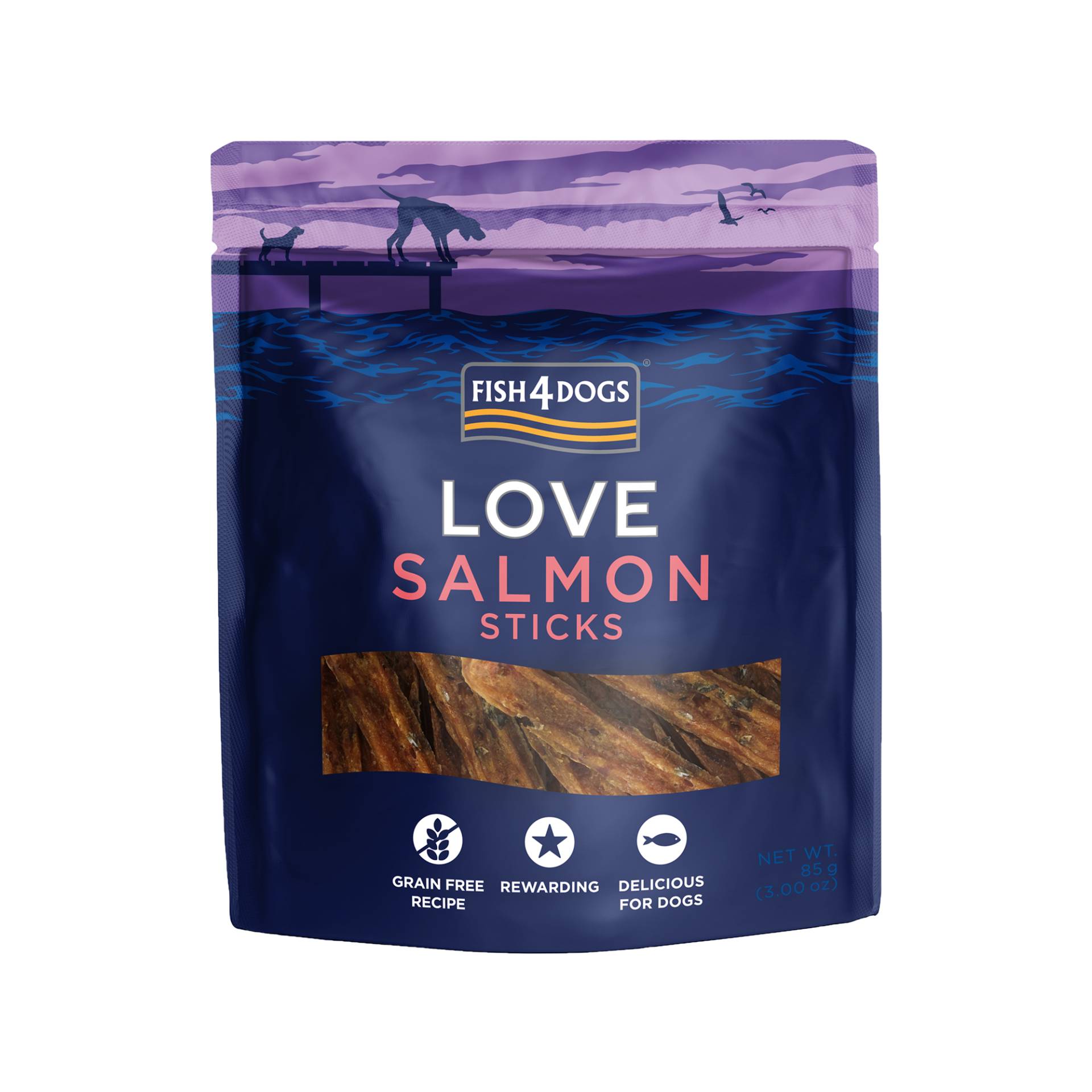 Fish4Dogs Love Salmon Sticks - 85 g Fish4Dogs Love Salmon Sticks - 85 g von Fish4Dogs