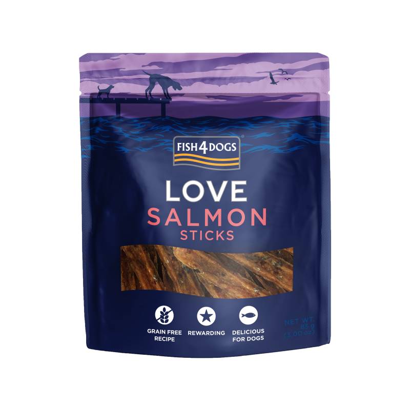 Fish4Dogs Love Salmon Sticks - 85 g Fish4Dogs Love Salmon Sticks - 85 g von Fish4Dogs