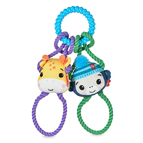 Fisher-Price for Pets 'Tugs with Friends' Interaktives Spielzeug für Hunde | Apportieren, Zerren, Anreichern und Welpenzahnen | Multifunktional Fisher-Price for Pets 'Tugs with Friends' Interaktives Spielzeug für Hunde | Apportieren, Zerren, Anreichern und Welpenzahnen | Multifunktional von Fisher-Price