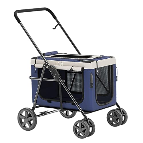 Hunde-Kinderwagen for kleine Hunde, Leichter Hunde-Kinderwagen for 2 Hunde, Katzen, Welpen und Kätzchen, Katzen-Kinderwagen, Reise-Tragewagen, Hunde-Kinderwagen, Haustier-Kinderwagen, Kinderwagen for Hunde-Kinderwagen for kleine Hunde, Leichter Hunde-Kinderwagen for 2 Hunde, Katzen, Welpen und Kätzchen, Katzen-Kinderwagen, Reise-Tragewagen, Hunde-Kinderwagen, Haustier-Kinderwagen, Kinderwagen for von Fitlin