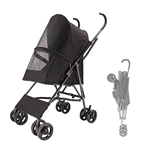 Hunde-Kinderwagen for kleine Hunde, Regenschirm-Struktur, Haustier-Kinderwagen for Katzen, Welpen und Kätzchen, Reiseträger, atmungsaktive Hunde-Kinderwagen, Kinderwagen for kleine Hunde, Installation Hunde-Kinderwagen for kleine Hunde, Regenschirm-Struktur, Haustier-Kinderwagen for Katzen, Welpen und Kätzchen, Reiseträger, atmungsaktive Hunde-Kinderwagen, Kinderwagen for kleine Hunde, Installation von Fitlin